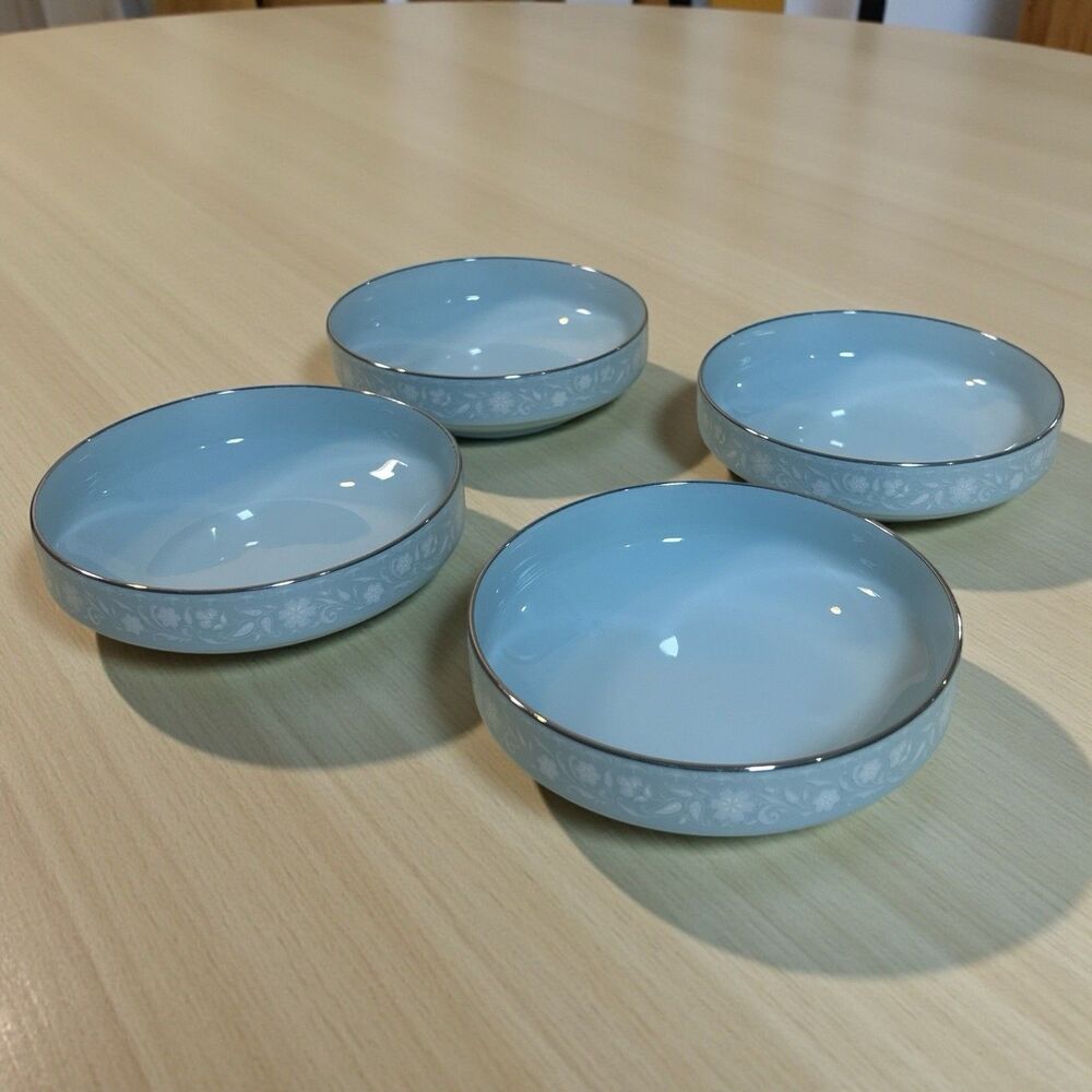 Noritake Love Song Fruit / Dessert Bowls 5” Set of 4 Vintage 8002 W81
